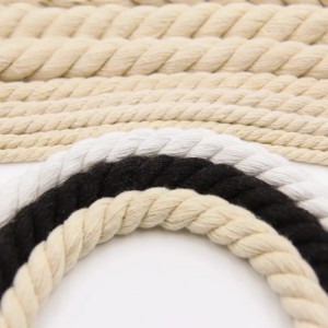 Natural Cotton Twisted Macrame Rope DIY Craft 