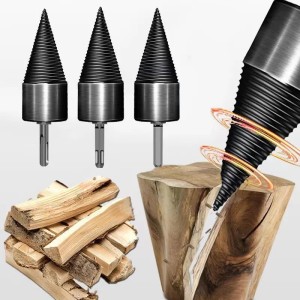 Firewood Cutting Bit Household Electric Drill Wood Breaking Tool